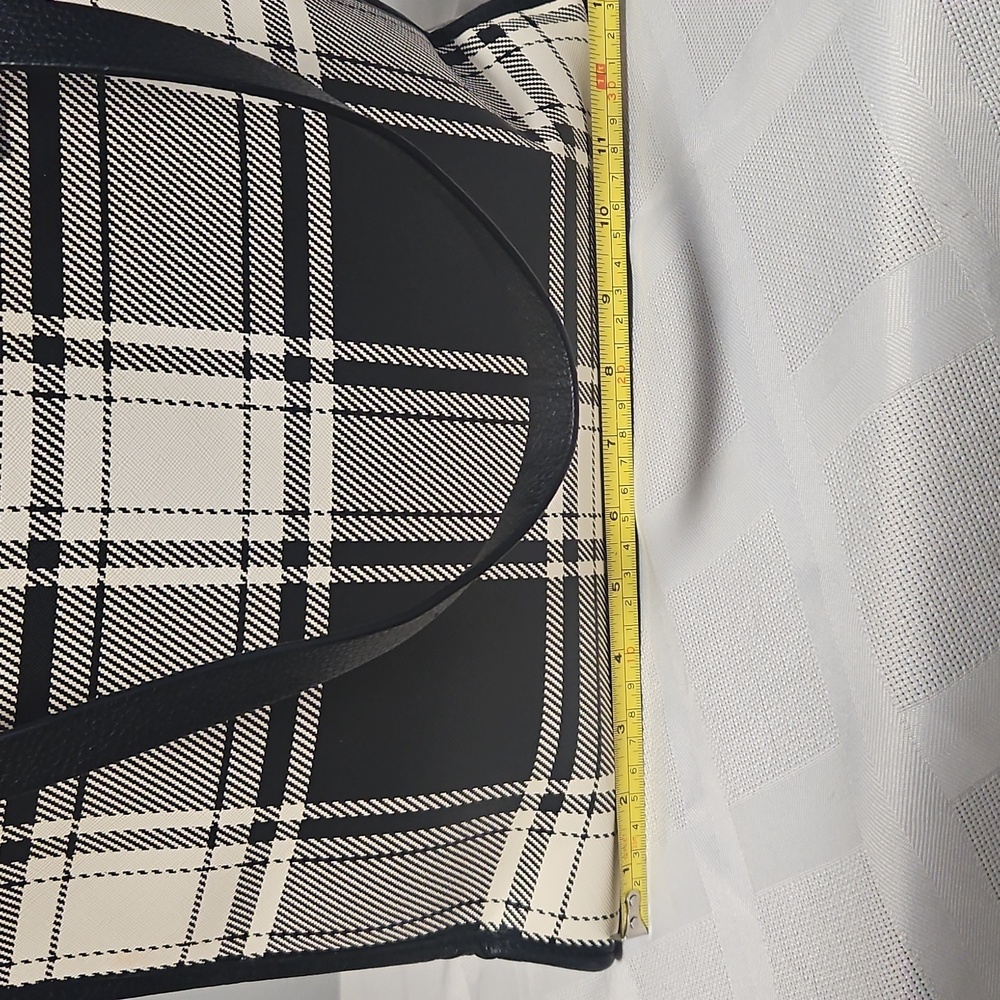 Talbots Plaid Oversized Commuter/Work Tote - Picture 11 of 11